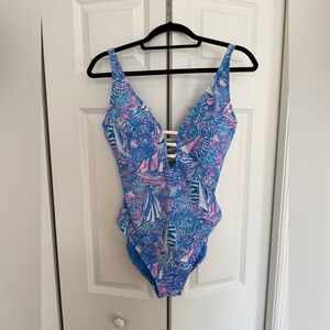 Lilly Pulitzer Jaspen Sailibration One-piece Swimsuit